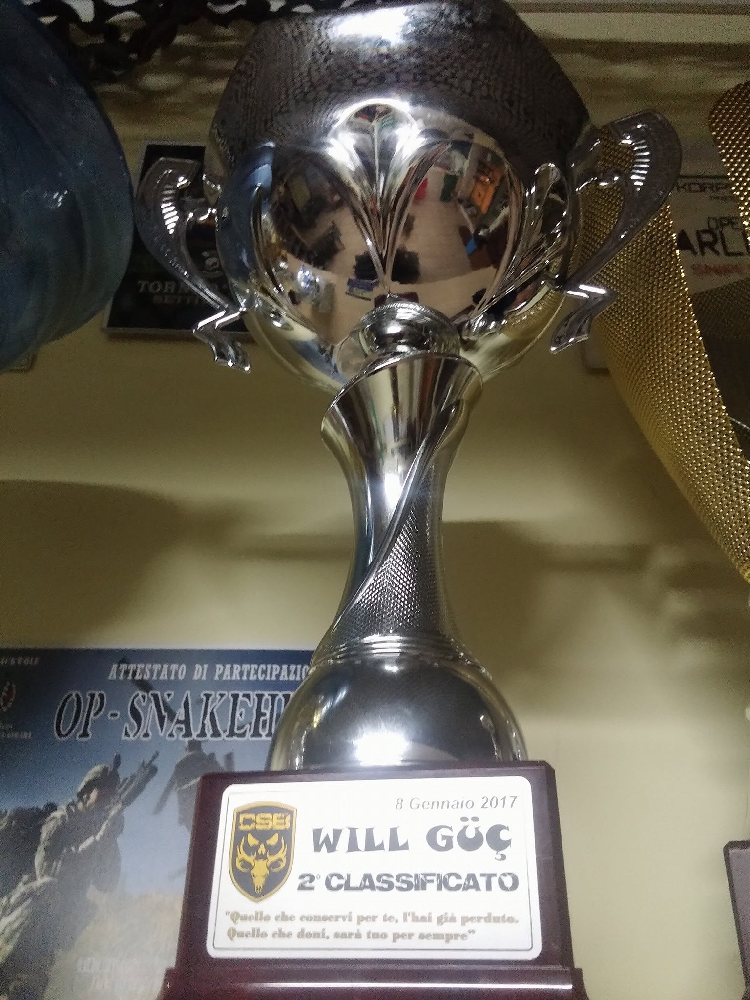 2° POSTO - Will Guc