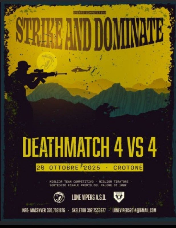 Strike &amp; Dominate Deathmatch 4vs4